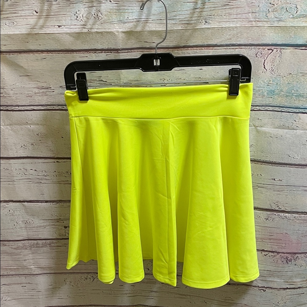 NWOT Vibrant Neon Skater Skirt